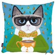 Kedili Yastık Kılıfı-75